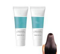 Crema Lisciante per Capelli, Ammorbidente e Modellante, Potente Correttivo Naturale, Trattamento per Capelli con Proteine e Lucidità Seta per Donna