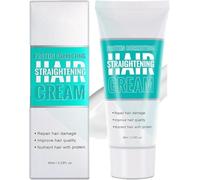 Crema lisciante per capelli con correzione proteica, crema per capelli al collagene Silk & Gloss, ingredienti delicati, per tutti i tipi di capelli