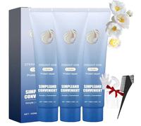Crema Lisciante Per Capelli Con Correzione Proteica,Crema Per La Correzione Delle Proteine Silk & Gloss,Lisciante E Curativa 2 In 1Creme Nutrienti (3 pezzi - B, TAGLIA - 2020)