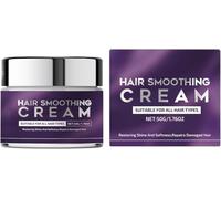 Crema lisciante per capelli con proteine, 50 g, anti-crespo, ripristina lucentezza e gestibilità, per il massimo controllo dell'effetto crespo e un effetto lisciante.