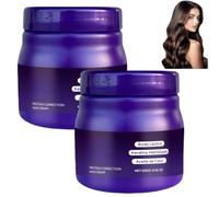 Crema lisciante per capelli da donna, crema lisciante alla cheratina anti-crespo, setosa e liscia a lunga durata, per dire addio all'effetto crespo.