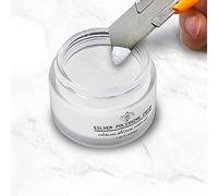 Crema lucidante per argento, rimuove l'ossidazione dall'argento Sterling per flauto, clarinetto, tromba, strumenti musicali, 30 g