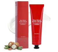 Crema mani al burro di karité per mani secche e screpolate, estratti di miele e mandorle, antirughe, idratante per le mani a rapido assorbimento e non grasso, idratazione profonda (1Pc)