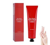 Crema mani al burro di karité per mani secche e screpolate, idratante mani a rapido assorbimento non grasso, idratazione profonda e nutriente per donna e uomo