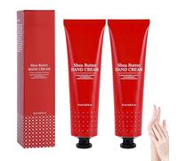 Crema mani al burro di karité per mani secche e screpolate, idratante mani a rapido assorbimento non grasso, idratazione profonda e nutriente per donna e uomo