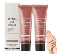 Crema mani al retinolo, lozione mani rassodante anti-età con collagene, idrata e idrata le mani, allevia secchezza e ruvidità, adatta a tutti i tipi di pelle