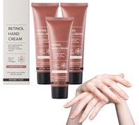 Crema mani anti-età al retinolo, crema mani Relief Intense Moisture, idratazione intensa, per una pelle, unghie e cuticole dall'aspetto più giovane e morbido