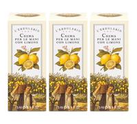 Crema Mani Limone 75 Ml 3x75 ml Crema per la pelle