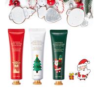 Crema Mani Natalizia, 3 Pezzi Mini Crema Per Le Mani Da Donna, Set Regalo Da Donna, Per Festa Della Mamma, Compleanno, Natale, Per Calze, Per Fidanzata Moglie Con 3 Fragranze