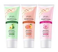 Crema mani per mani molto secche e mani che lavorano 80 g x 3 pezzi set di creme riparatrici ultra idratanti e profondamente nutrienti, adatte a tutti i tipi di pelle