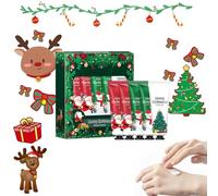Crema Mani Regalo Natale, 5 Pezzi Creme per Le Mani Set Regalo di Natale, Nutriente e Riparare Mani Secche, per Compleanno, Natalizie, Anniversario e Festa