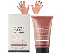 Crema Mani Retinolo, Anti - Aging Mano Idratata con Retinolo, Burro di Karitè e Collagene per le Mani più Giovani, Protegge Pelle, Unghie & cuticole per la Pelle Secca, Idratante (1pcs)