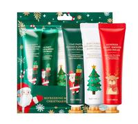 Crema Mani Set,Crema Idratante per le Secche,5 Pack Creme per Le Mani Set Regalo di Natale per La Cura Delle, Piccolo Regalo per Donne e Uomini