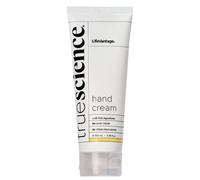 Crema mani TrueScience (100 ml) Idratazione nutriente per mani secche con burro di karit , succo di aloe vera, olio di semi di girasole, compless