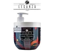 Crema maschera per capelli con cheratina "Leganza" 1000 ml