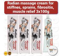 Crema Massaggio Radiano Sollievo Muscolare e Articolare con Mentolo e Canfora...