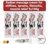 Crema Massaggio Radiano Sollievo Muscolare e Articolare con Mentolo e Canfora...