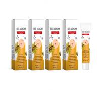 Crema multi-azione al veleno d'ape per viso e collo, trattamento antirughe rassodante idratante anti-età, trattamento naturale contro le verruche taglianee, attenua rughe profonde e piccole linee