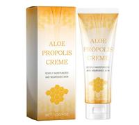 Crema Multi-Effetto Aloe Vera e Propoli, Idratante Quotidiano per Viso e Corpo, Idratazione Profonda e A Lunga Durata
