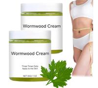 Crema naturale all'assenzio, crema all'assenzio, crema brucia grassi all'assenzio, crema brucia grassi corpo rassodante e idratante, lenitiva, rilassante, rassodante (2 pezzi)