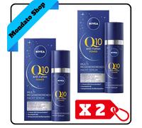 CREMA NIVEA 30 ml SIERO Q10 NOTTE ANTI-RUGHE RIGENERANTE (X2)