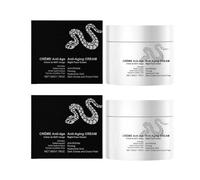 Crema notte veleno di serpente 50 ml, agenti anti-invecchiamento, ripara e abbellisce la pelle mentre dormi, rigenera le cellule, riduce le rughe espressionali, tonifica la pelle