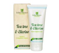 Crema Olio Essenziale Tea Tree, Elicriso Timo e Calendula, Idratante viso per pe