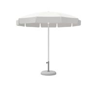 Crema Outdoor Ombrellone a Palo Centrale Poseidon Rotondo