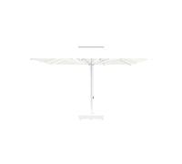 Crema Outdoor Ombrellone a Palo Centrale Telescopico Adone Rettangolare
