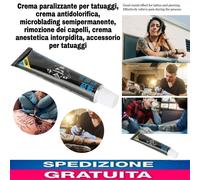 Crema paralizzante x tatuaggi, crema antidolorifica, microblading Semipermanente