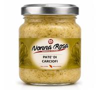 Crema Patè di Carciofi Siciliani | Conserve Nonna Rosa | 90g | Dal Gusto Morbido e Vegetale, Ideale per Bruschette, Crostini, Panini e Antipasti