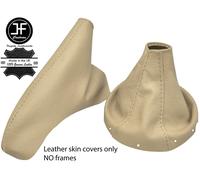 CREMA PELLE CUFFIA LEVA CAMBIO FRENO MANO PER TOYOTA SUPRA MKIV MK4 93-2002