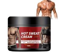 Crema Per Addominali - Crema Calda Sudore Gel Brucia Grassi per Bruciare il Grasso Velocemente, Fat Burning Cream per un Addome Piatto e Muscoli Tonici