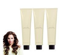 Crema Per Asciugatura All'aria Completa, Crema Idratante Per Asciugatura All'aria Completa, Senza Calore, Leggera, Per Lo Styling Dei Capelli Morbida Per Tutti I Tipi Di Capelli (3pcs)