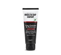 Crema per barba e crema per il viso (75 ml) · Cura della barba 2 in 1 di BROOKLYN SOAP COMPANY · Alternativa all'olio per barba o al balsamo per barba, barba morbida di 3 giorni e meno prurito della