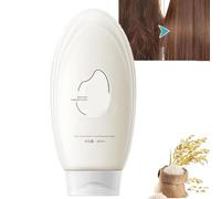 Crema per capelli all'essenza di riso, maschera per capelli all'acqua di riso fermentata, maschera per capelli a condizionamento profondo, ripara i capelli secchi, crespi e danneggiati (1pcs)