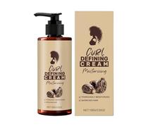 Crema per Capelli Ricci - 100ml Crema Styling Donne per Capelli Secchi e Crespi - Lozione Idratante Attivatore per Protezione Umidità Styling Contro Effetto | Uso Quotidiano Mattina e Sera per Donne e