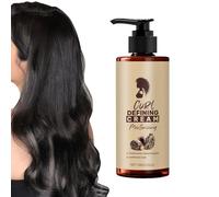 Crema per Capelli Ricci - 100ml Crema Styling Ricci per Donne Capelli Secchi - Lozione Idratante Attivatore per Protezione Umidità Styling Contro Effetto - Routine Quotidiana Notturna Mattina Appuntam