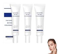 Crema per definizione di palpebre doppia, ad angolo revoca della palpebra a lungo durata in rapida eternità, crema per le palpebre superiori per le palpebre cadenti, impermeabile (3pcs)