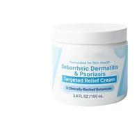 Crema Per Dermatite Seborroica, Balsamo Lenitivo Per Il Cuoio Capelluto, Crema Per La Ricrescita Della Barba, Creme Idratanti Naturali E Antiprurito Per Pelle Sensibile Secca Grassa Uso Quotidiano