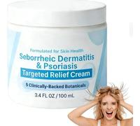 Crema Per Dermatite Seborroica - Crema Per Il Trattamento Avanzato Della Dermatite Seborroica E Della Psoriasi, Creme Idratanti Per Il Viso Contro La Psoriasi Per Donne E Uomini, 100g