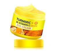 Crema per gli occhi alla curcuma e vitamina C, crema idratante per gli occhi anti-invecchiamento per occhiaie, riduce la secchezza delle borse degli occhi, linee sottili, restringe i pori idratando e