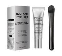 Crema per gli occhi istantanei, stringo temporaneo per gli occhi, crema levigante istantanea, 20 ml, formula della pelle delicata, leggera e non grassa, ideale per il trucco per viaggi da donna