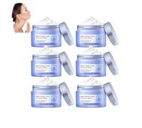 Crema per il collo rassodante e lifting, anti-età con peptidi e acido ialuronico, migliora la pelle rugosa e le linee verticali, riduce le rughe e idrata, per un tono uniforme della pelle (6 pezzi)
