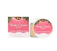 Crema per il corpo 200 g, acqua nutriente, nutre intensamente la pelle secca e molto secca. Profumo di fragola, idratazione a lunga durata per la cura del corpo (pesca)