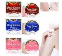 Crema per il corpo natalizia da donna, ad alto nutrimento, nutriente, per il corpo, acqua di primavera, fruttata, serie natalizia per moglie, amici, mamma, 2 pezzi (rosso, blu-rosa, taglia unica)