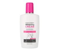 Crema Per Il Corpo Sbiancante al Latte, Lozione Per Il Corpo Idratante Crema Per La Cura della Pelle Nutriente Per Macchie Scure, Levigante, Tono Uniforme della Pelle, Idratazione Intensa, Linee Sotti