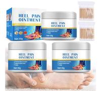 Crema per il dolore ai talloni, crema ad azione rapida per alleviare il dolore ai talloni, pomata naturale per il dolore ai talloni, per uomini e donne (3pcs)