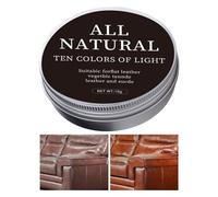 Crema per il Restauro del Pelle,10g Crema Per Lucidatura E Dettaglio Del Cuoio | Condizionatore Lucidante per Portafogli,Per La Cura Di Mobili Stivali Divano Borsa Tappezzeria Portafoglio E Automobili