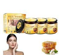 Crema per il restauro della pelle di veleno di api, crema per il trattamento della pelle di veleno di api per viso e corpo, crema di veleno di api per donne e uomini - giorno e uscita notturna (3pcs)